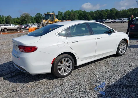 2015 Chrysler 200 Limited from USA, damaged, VIN 1C3CCCAB4FN707690